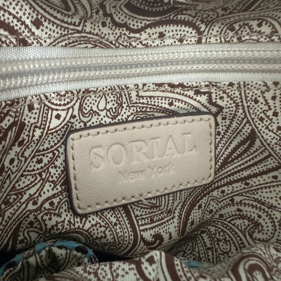 Sorial New York Blue Snake Tote Bag - Picture 6 of 10